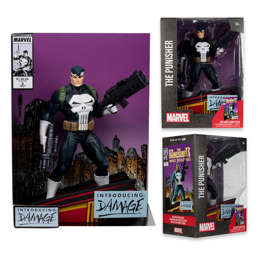 McFarlane Toys Marvel The Punisher War Journal 1/6 Statue