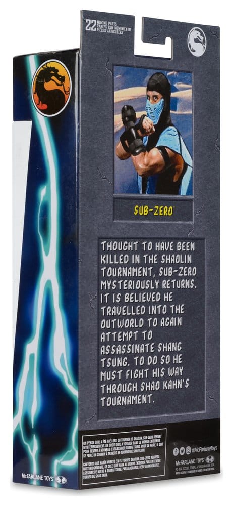 McFarlane Toys Mortal Kombat Klassic Sub-Zero Ice Clone Actionfigur