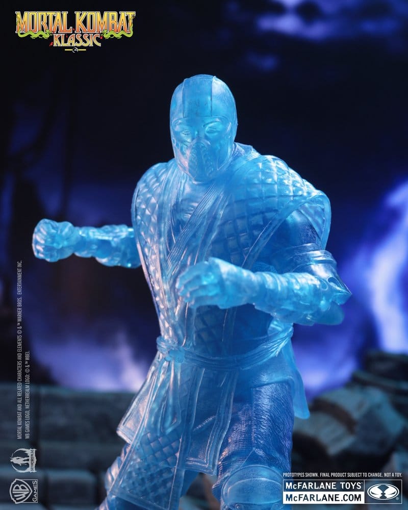 McFarlane Toys Mortal Kombat Klassic Sub-Zero Ice Clone Actionfigur
