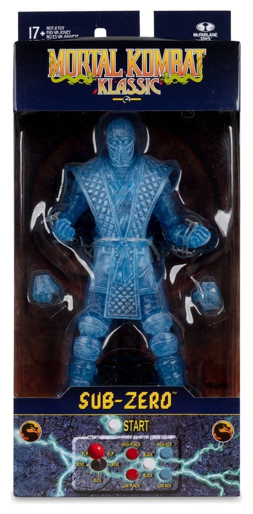 McFarlane Toys Mortal Kombat Klassic Sub-Zero Ice Clone Actionfigur