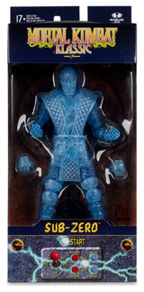 McFarlane Toys Mortal Kombat Klassic Sub-Zero Ice Clone Actionfigur