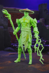 McFarlane Toys Mortal Kombat Raiden Glow in the Dark Edition Gold Label Actionfigur