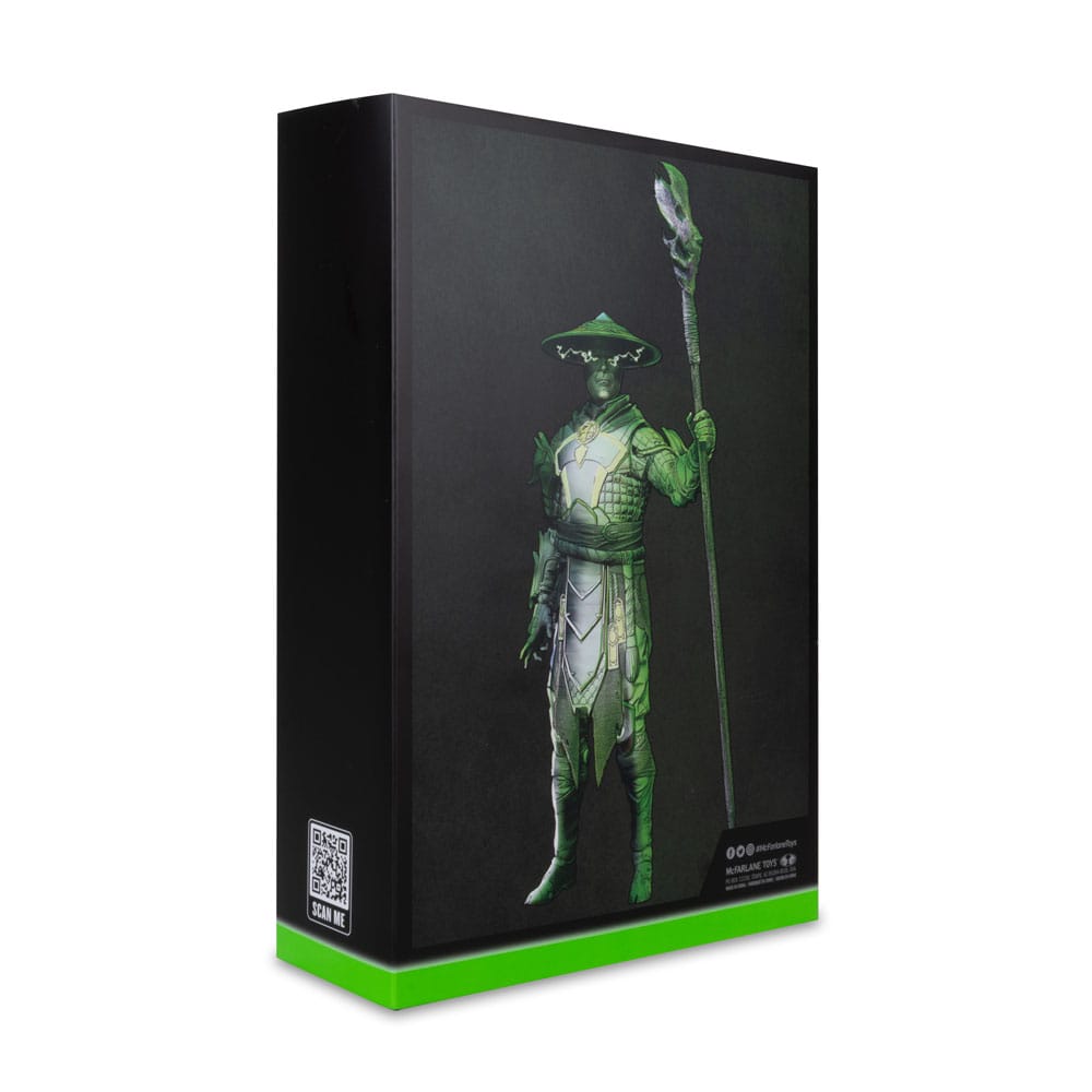 McFarlane Toys Mortal Kombat Raiden Glow in the Dark Edition Gold Label Actionfigur