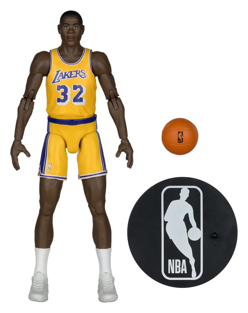 McFarlane Toys NBA Legends Series Earvin Magic Johnson Los Angeles Lakers Actionfigur