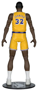 McFarlane Toys NBA Legends Series Earvin Magic Johnson Los Angeles Lakers Actionfigur