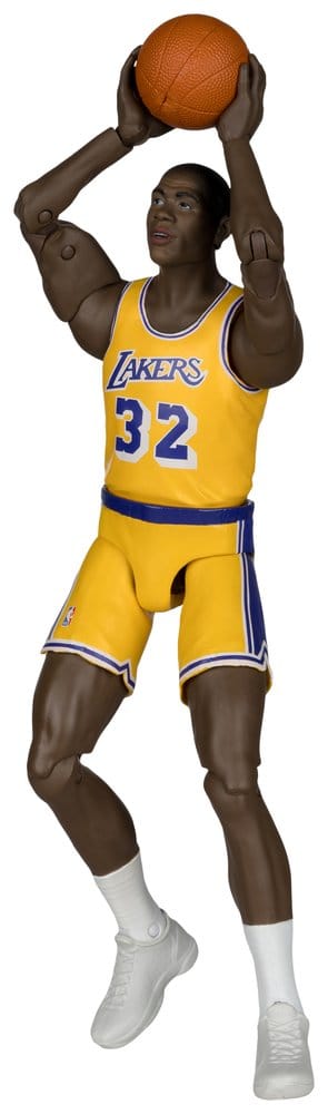McFarlane Toys NBA Legends Series Earvin Magic Johnson Los Angeles Lakers Actionfigur