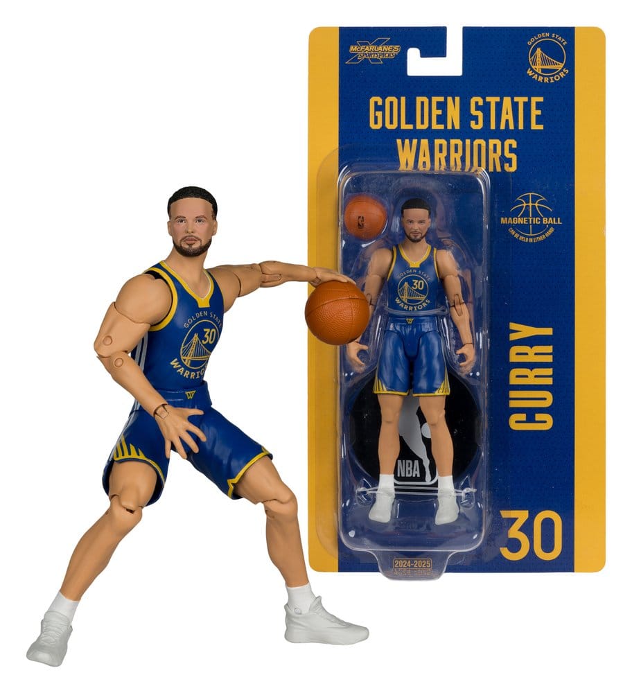 McFarlane Toys NBA SportsPicks Stephen Curry Golden State Warriors Actionfigur