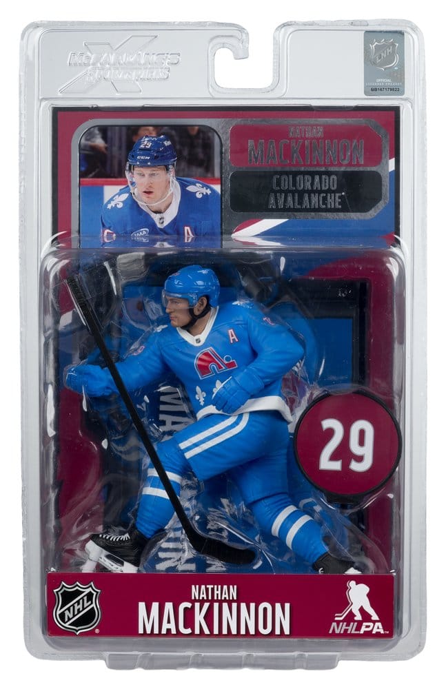 McFarlane Toys NHL Nathan MacKinnon (Quebec Nordiques Retro) McFarlane SportsPicks Actionfigur