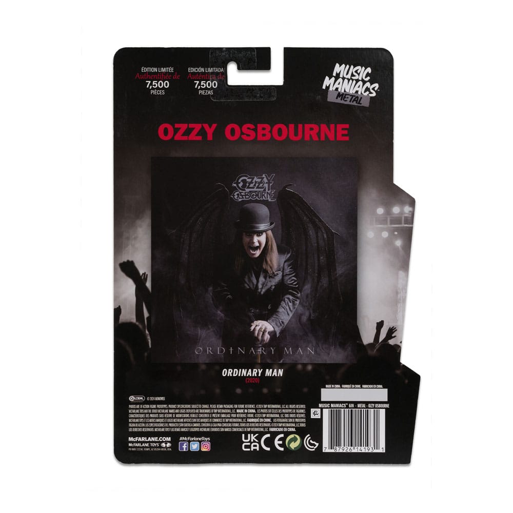 McFarlane Toys Ozzy Osbourne Metal Music Maniacs Actionfigur