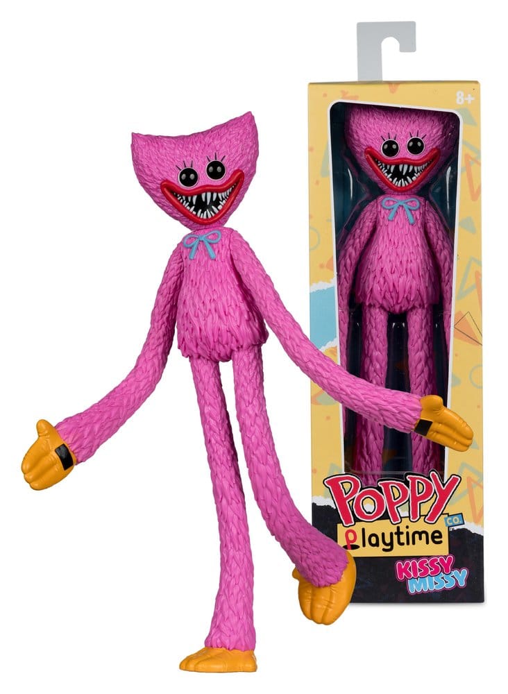 McFarlane Toys Poppy Playtime Kissy Missy (Smile) Bendables Actionfigur