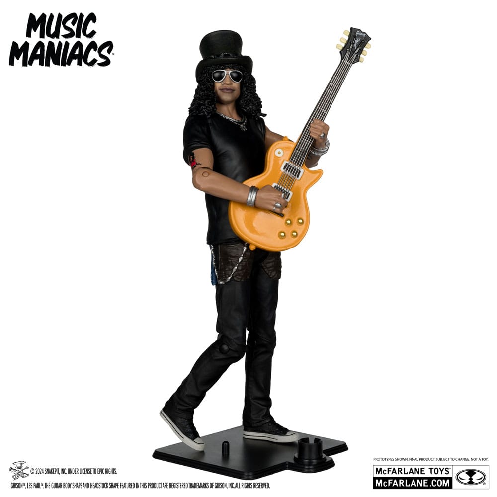 McFarlane Toys Slash Guns N´Roses Rock Music Maniacs Actionfigur 15 cm