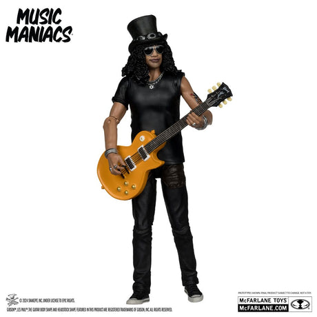 McFarlane Toys Slash Rock Music Maniacs Actionfigur 15 cm