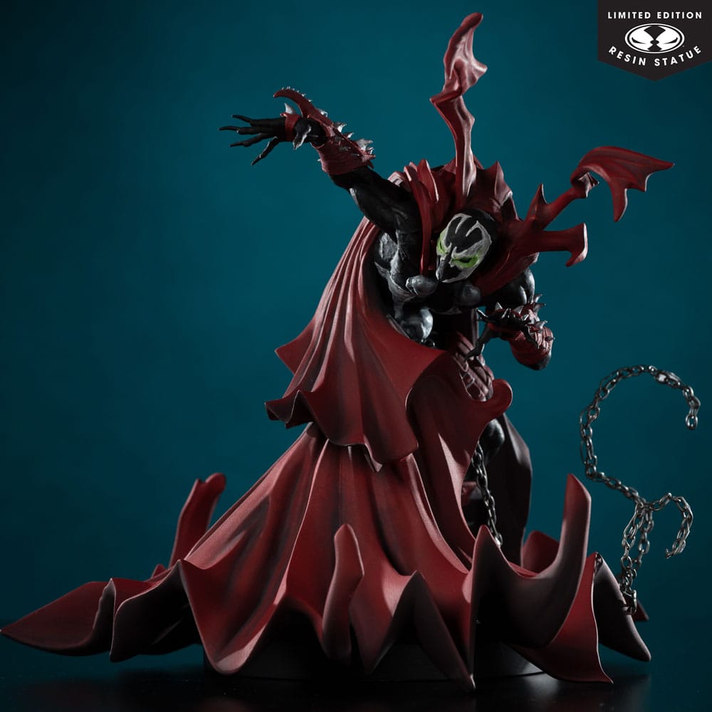 McFarlane Toys Spawn Inspired by the Art of Greg Capullo (Black White & Red All Over) 1/10 Statue