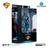 McFarlane Toys Superman 2025 DC Multiverse Deluxe Superman Robot Red Platinum Edition Actionfigur