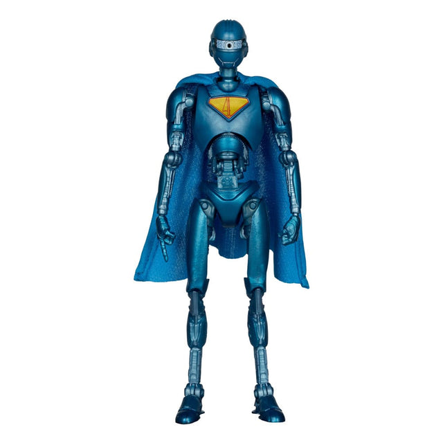 McFarlane Toys Superman 2025 DC Multiverse Deluxe Superman Robot Red Platinum Edition Actionfigur