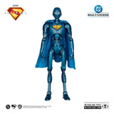McFarlane Toys Superman 2025 DC Multiverse Deluxe Superman Robot Red Platinum Edition Actionfigur