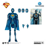 McFarlane Toys Superman 2025 DC Multiverse Deluxe Superman Robot Red Platinum Edition Actionfigur