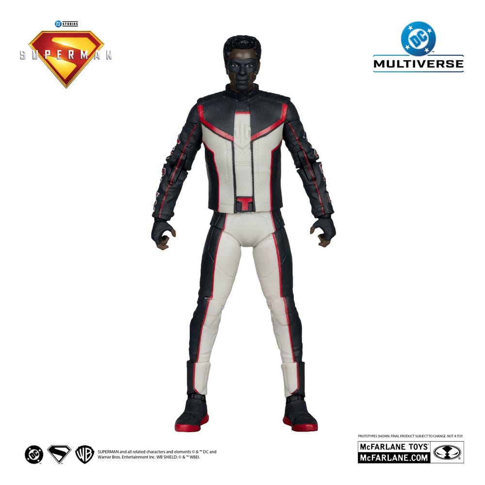 McFarlane Toys Superman (2025) DC Multiverse Mr. Terrific (Red Platinum) Deluxe Actionfigur