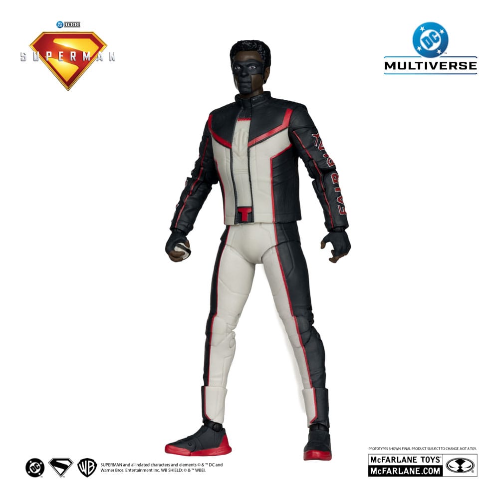 McFarlane Toys Superman (2025) DC Multiverse Mr. Terrific (Red Platinum) Deluxe Actionfigur
