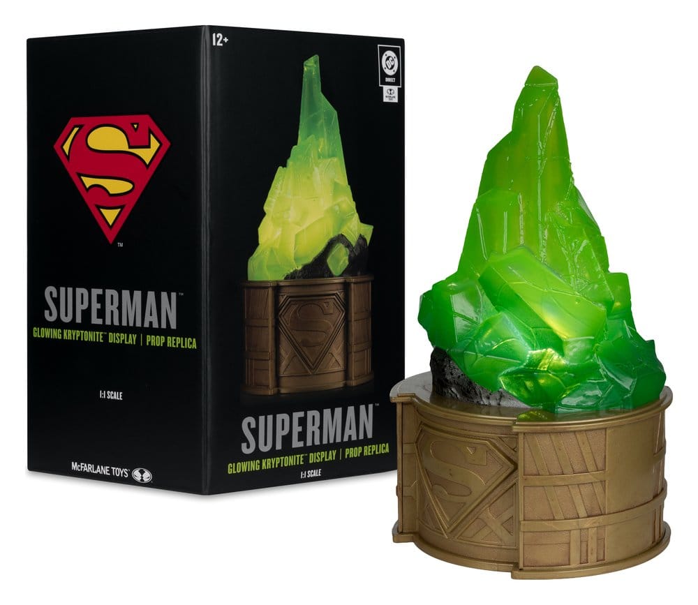 McFarlane Toys Superman DC Direct Kryptonite Gold Label 1/1 Replik