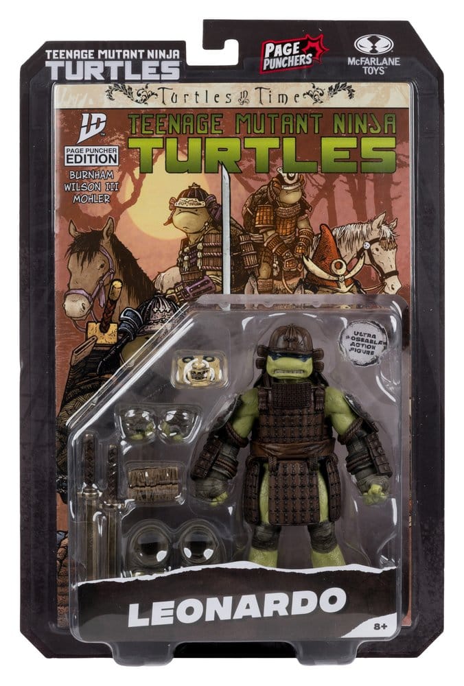 McFarlane Toys Teenage Mutant Ninja Turtles Turtles In Time Leonardo Page Punchers Actionfigur