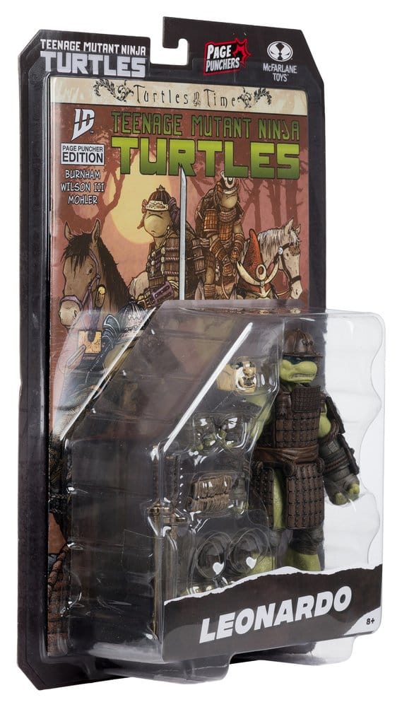 McFarlane Toys Teenage Mutant Ninja Turtles Turtles In Time Leonardo Page Punchers Actionfigur