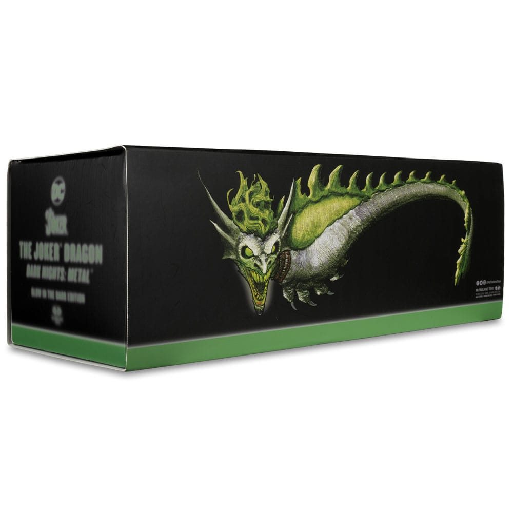 McFarlane Toys The Joker Dragon Glow in the Dark Edition (Gold Label) Dark Nights Metal DC Multiverse 25 cm Actionfigur