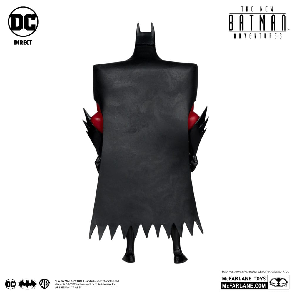 McFarlane Toys The New Batman Adventure DC Multiverse Batman Silver Platinum Edition Actionfigur
