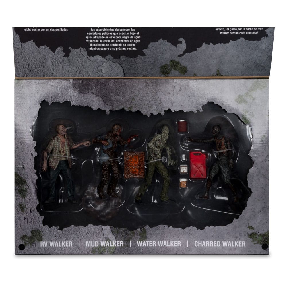 McFarlane Toys The Walking Dead Walkers 4er-Pack Actionfiguren