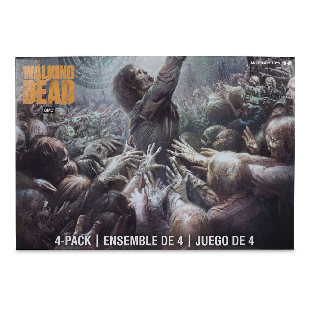 McFarlane Toys The Walking Dead Walkers 4er-Pack Actionfiguren