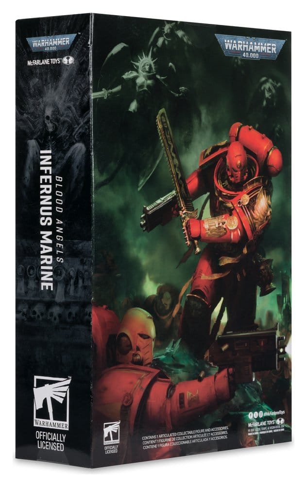 McFarlane Toys Warhammer 40,000 Infernus Marine (Blood Angels) Actionfigur