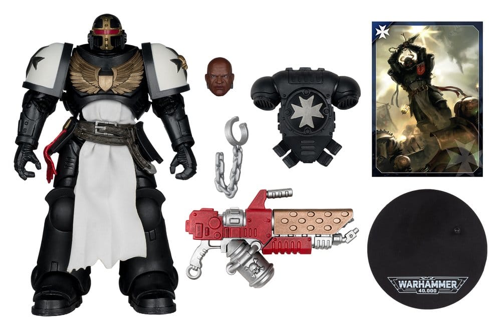 McFarlane Toys Warhammer 40,000 Primaris Crusader (Black Templars) Actionfigur