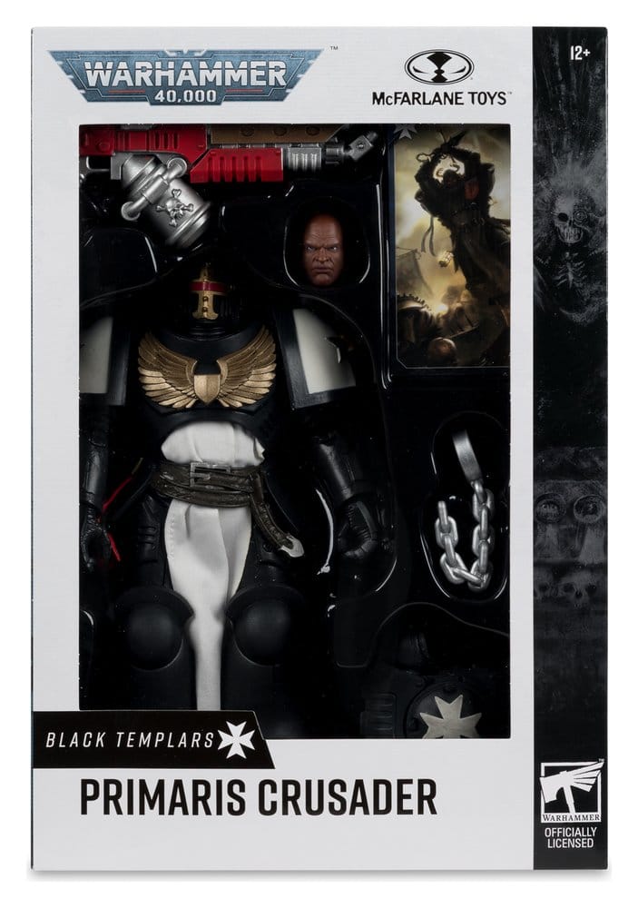 McFarlane Toys Warhammer 40,000 Primaris Crusader (Black Templars) Actionfigur