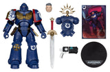 McFarlane Toys Warhammer 40,000 Total War 3rd Company Lieutenant (Ultramarines) Actionfigur