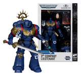 McFarlane Toys Warhammer 40,000 Total War 3rd Company Lieutenant (Ultramarines) Actionfigur
