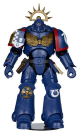 McFarlane Toys Warhammer 40,000 Total War 3rd Company Lieutenant (Ultramarines) Actionfigur