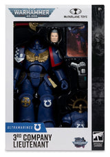 McFarlane Toys Warhammer 40,000 Total War 3rd Company Lieutenant (Ultramarines) Actionfigur