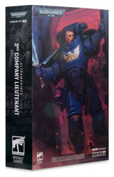 McFarlane Toys Warhammer 40,000 Total War 3rd Company Lieutenant (Ultramarines) Actionfigur