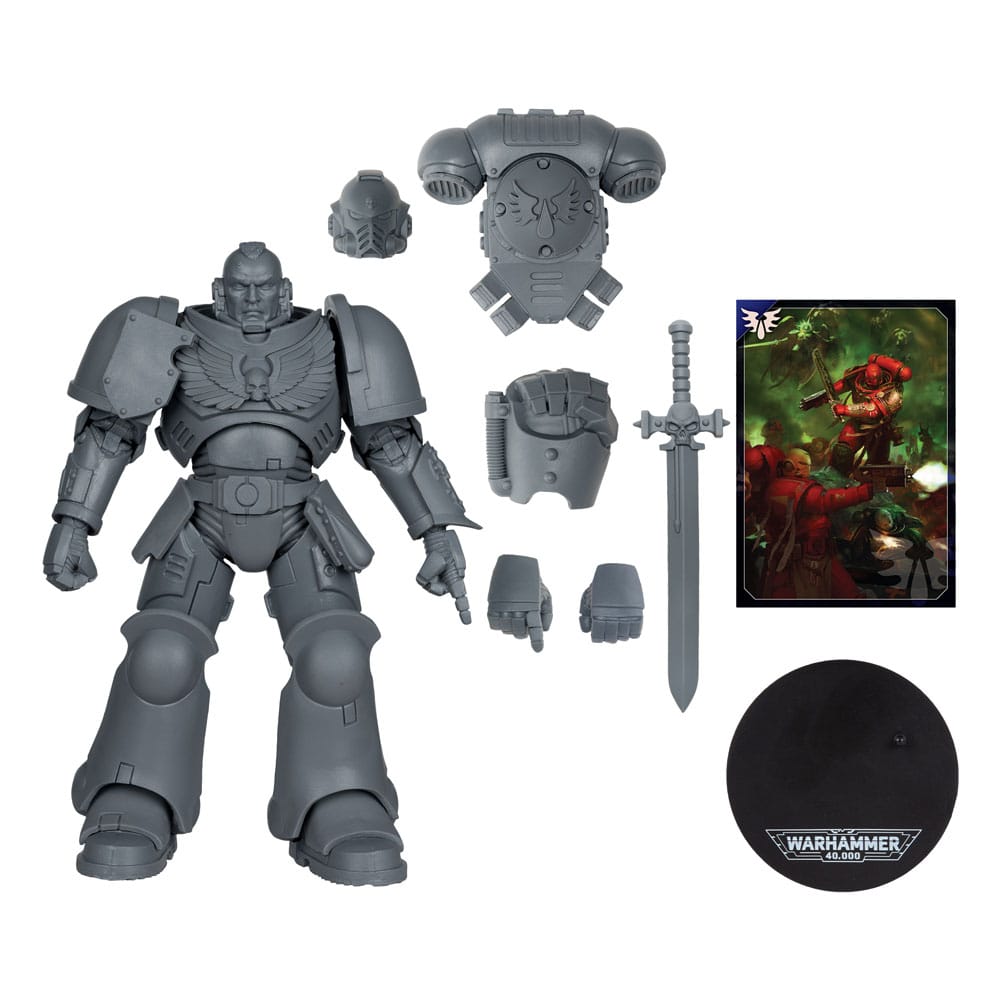 McFarlane Toys Warhammer 40000 Assault Intercessor Sergeant Blood Angel Artist Proof Actionfigur