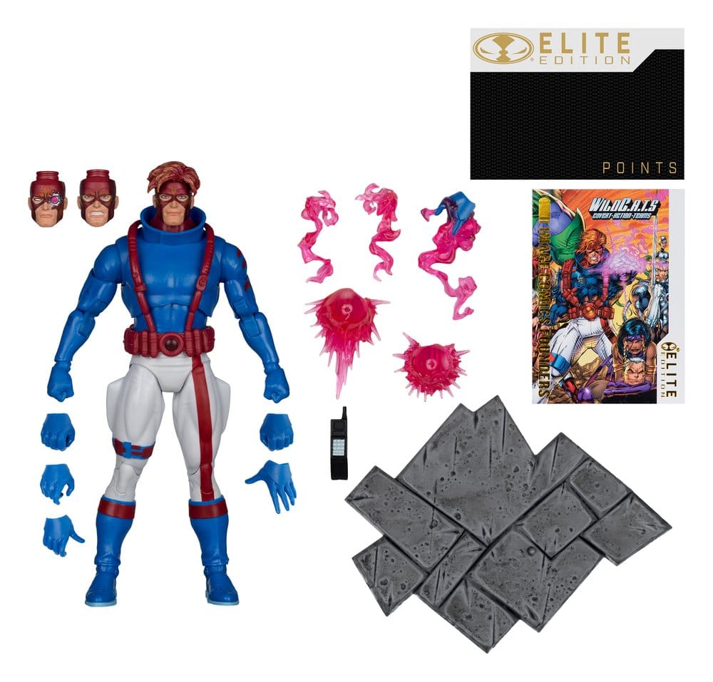 McFarlane Toys WildCats Elite Edition Image Comic Founders Series Deluxe Spartan Actionfigur