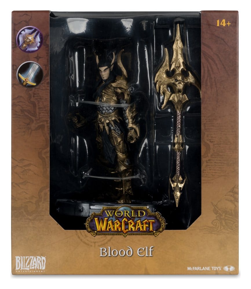 McFarlane Toys World of Warcraft Blood Elf Limited Edition Posed 1/12 Scale Figur