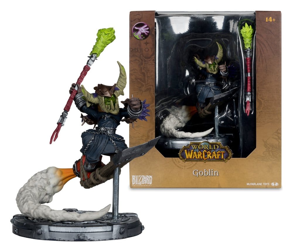 McFarlane Toys World of Warcraft Goblin Limited Edition Posed 1/12 Scale Figur