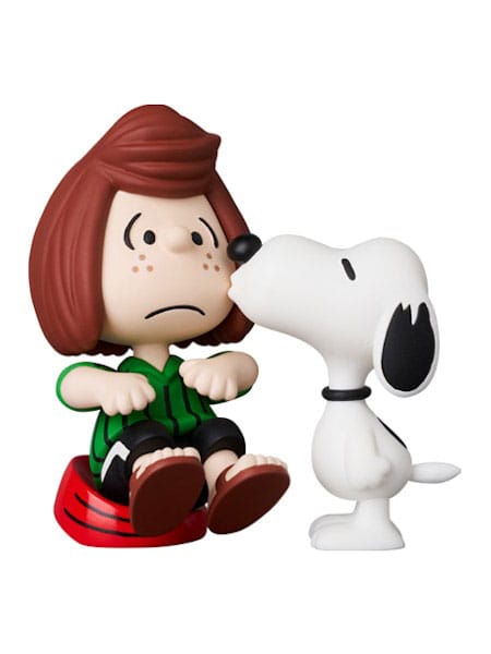 Medicom Peanuts Peppermint Patty & Snoopy Minifgur