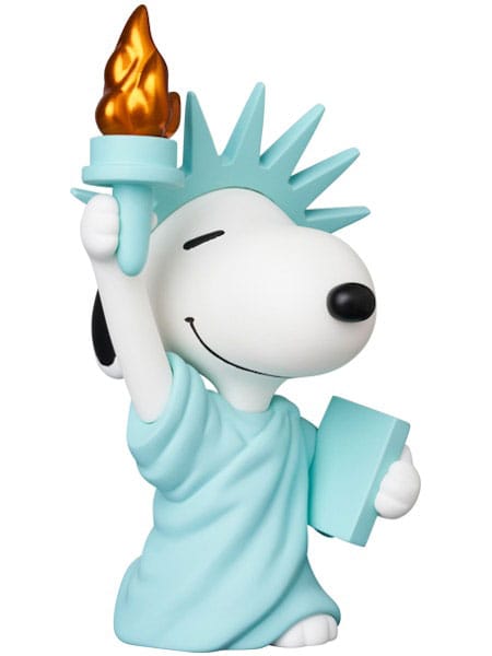 Medicom Peanuts Snoopy Statue of Liberty UDF Serie 17 Minifgur