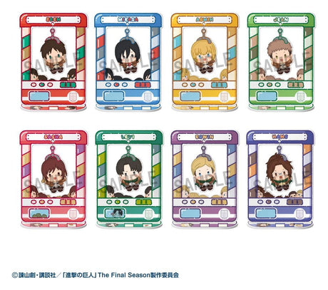 Megahouse Attack On Titan Chara Catcher Acryl Figuren Blind Box Display 9 cm Figur