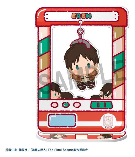 Megahouse Attack On Titan Chara Catcher Acryl Figuren Blind Box Display 9 cm Figur