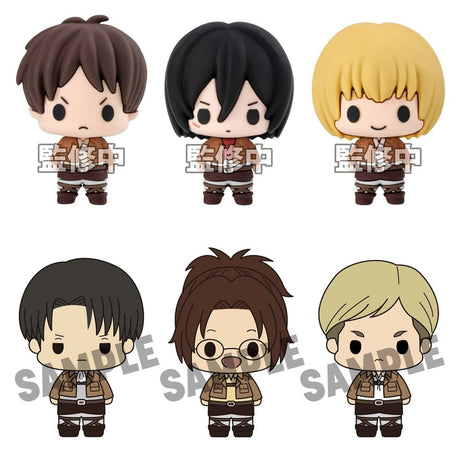 Megahouse Attack On Titan Chokorin Collection Blind Box Display Minifiguren