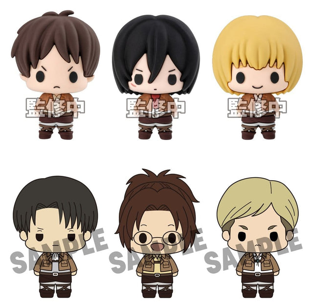 Megahouse Attack On Titan Chokorin Collection Blind Box Display Minifiguren