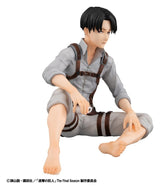 Megahouse Attack On Titan G.E.M. Series Eren Yeager & Squad Captain Levi Palm Size Figuren
