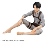 Megahouse Attack On Titan G.E.M. Series Eren Yeager & Squad Captain Levi Palm Size Figuren
